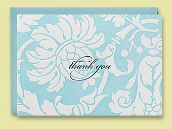 The How-To Lounge: Wedding Thank you Notes